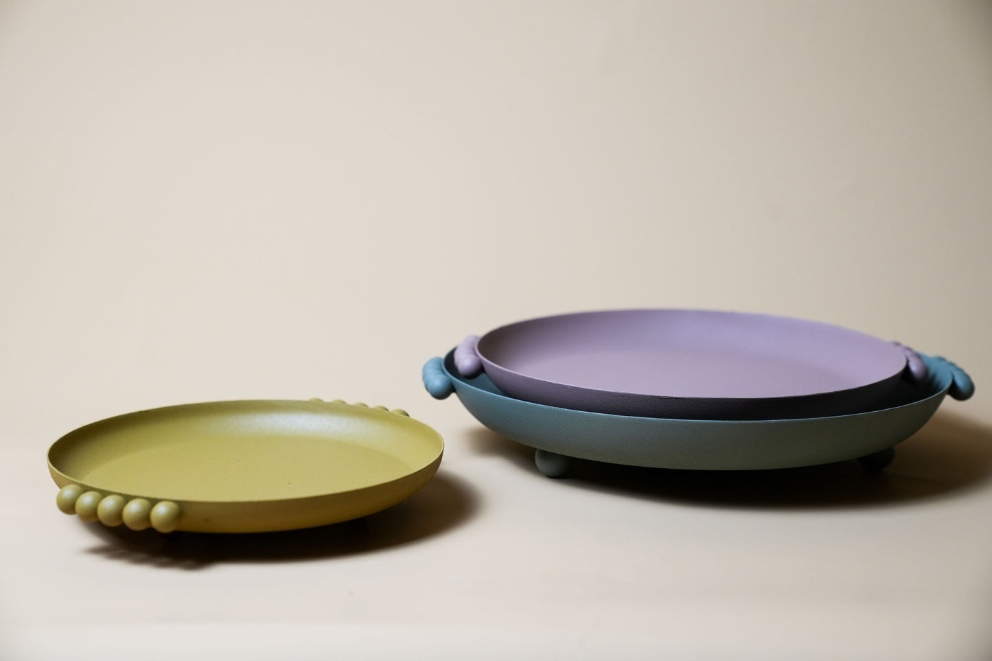 Tasbeeh Collection Serving Plates Set 3 Pcs
