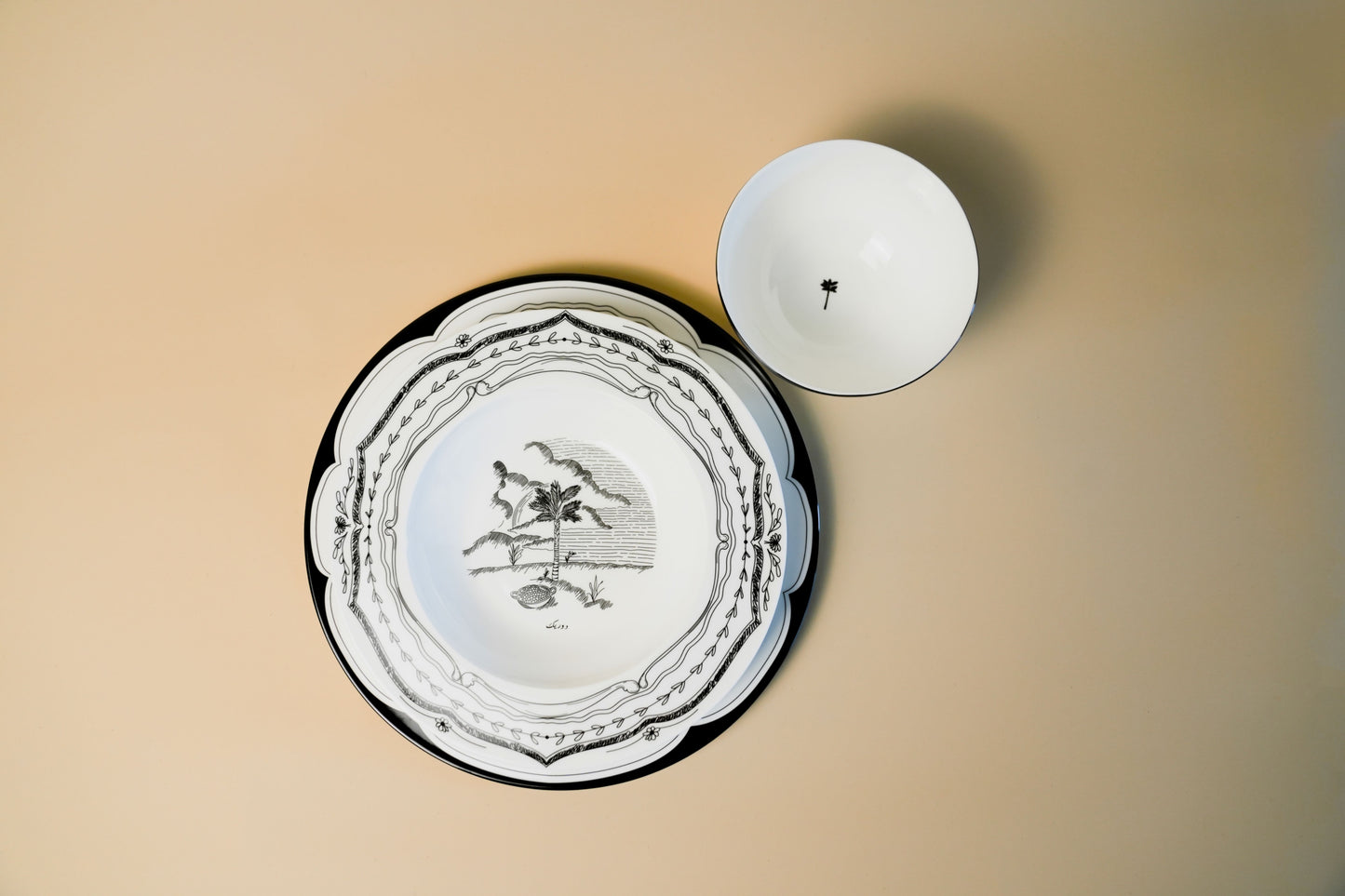 Palm Dinner Set 18 Pcs
