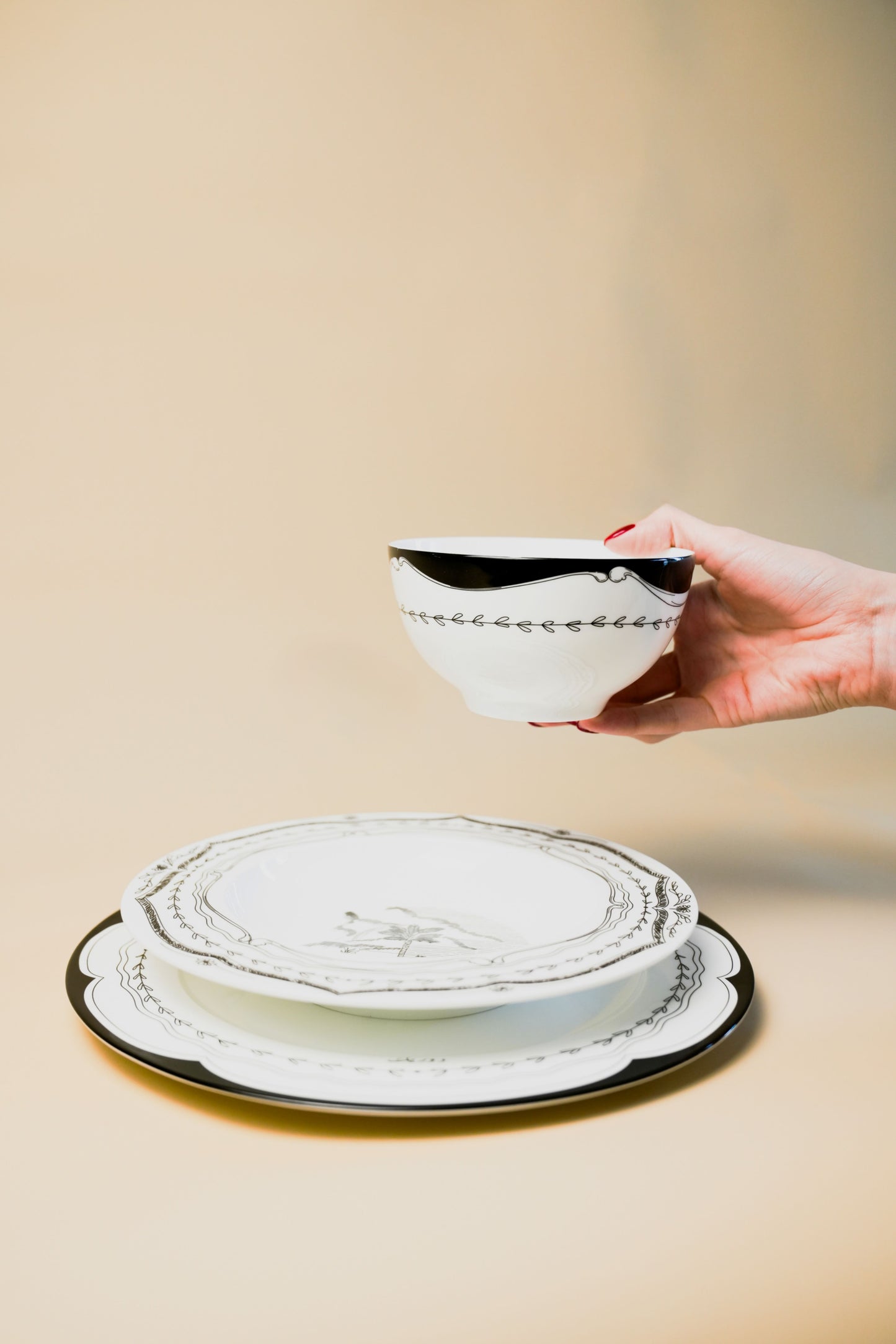 Palm Dinner Set 18 Pcs
