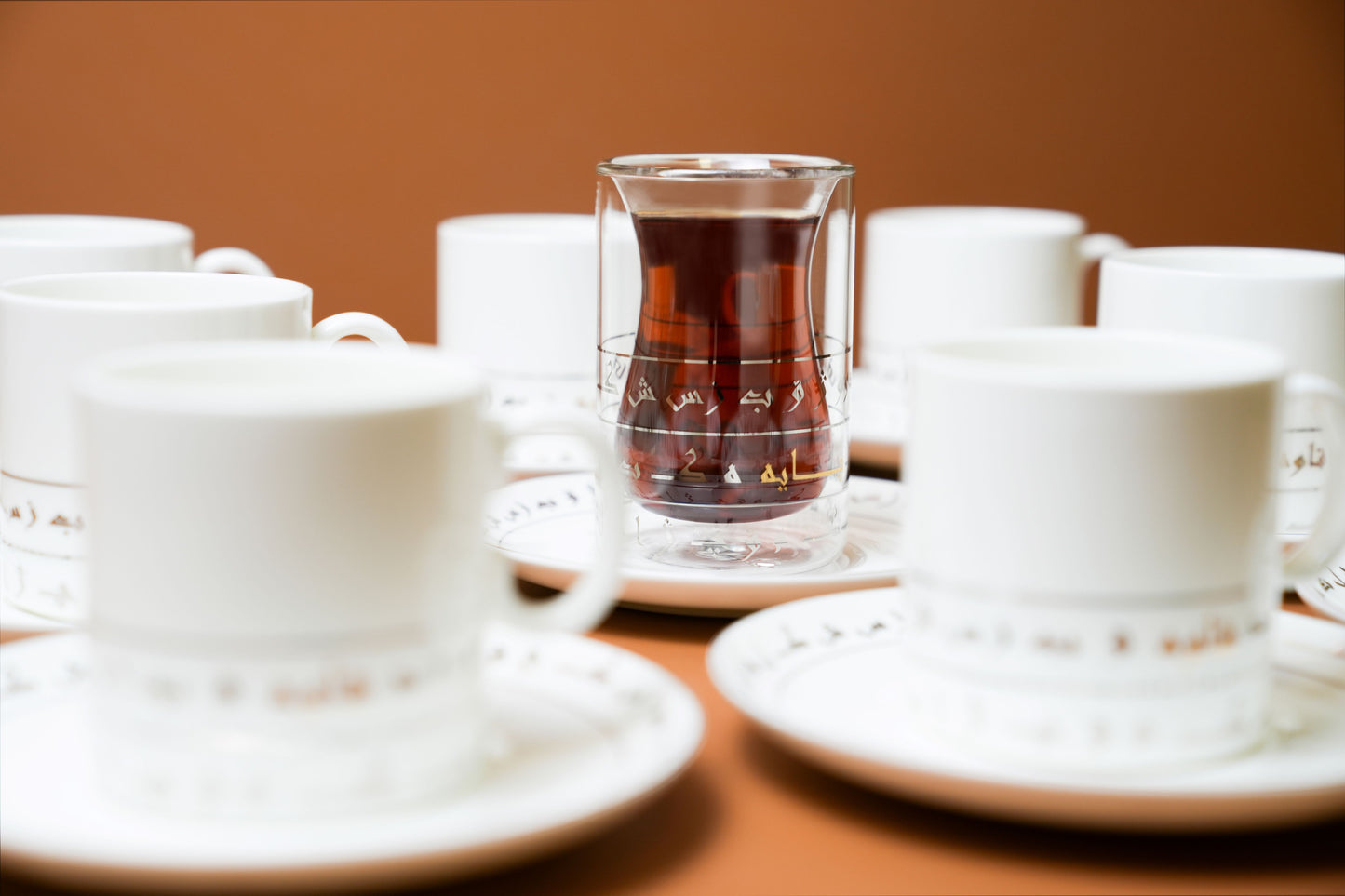Kurdish Letters Tea set