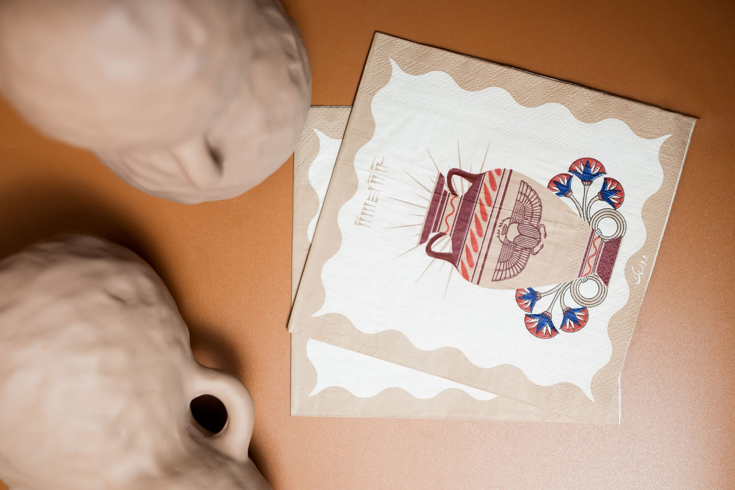 Vase napkin pack 20 Pcs