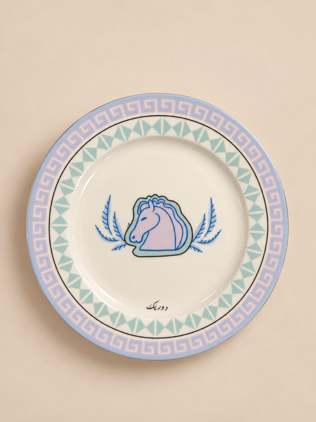 Doric Dessert Plates 4 Pcs