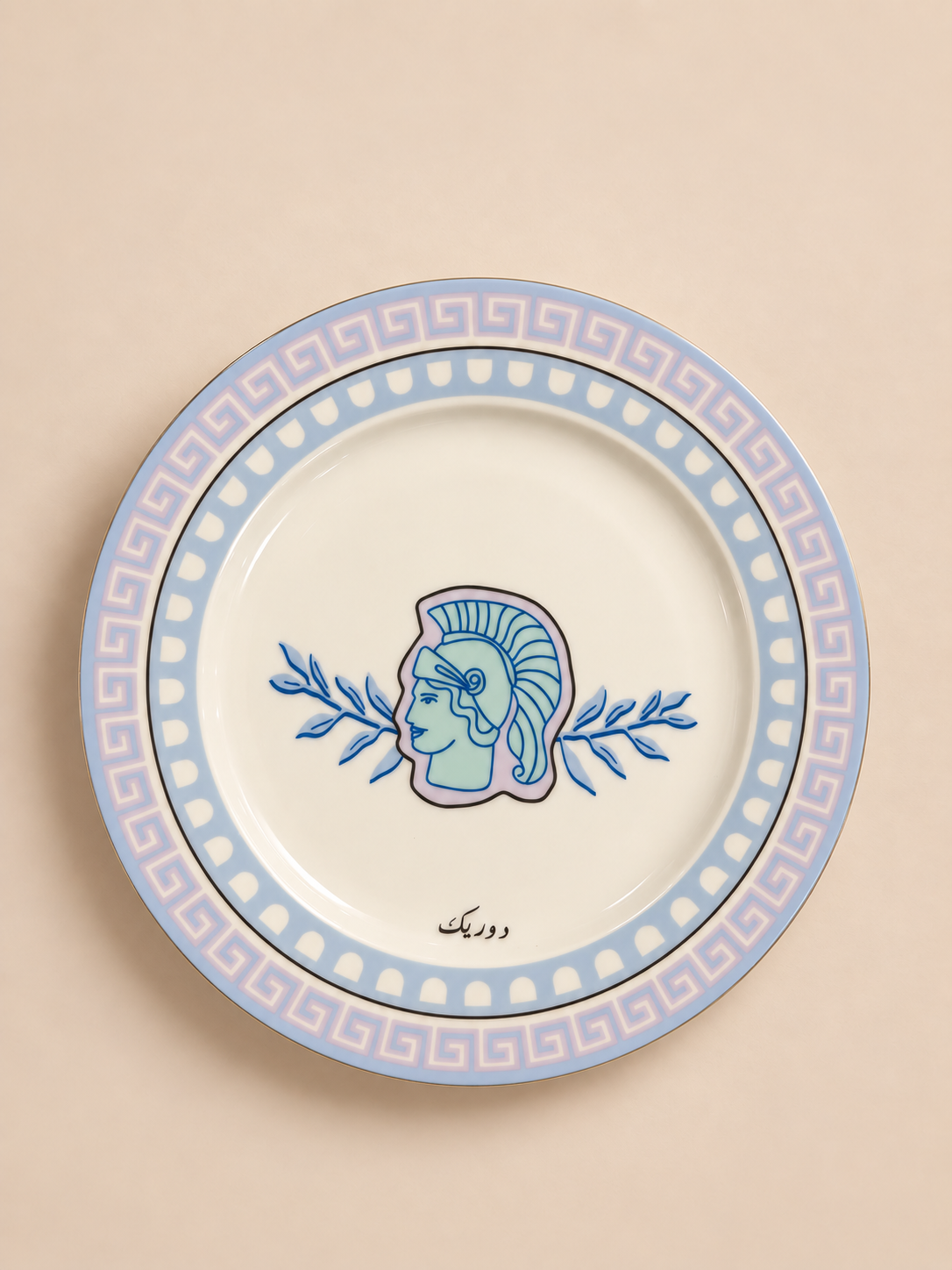 Doric Dessert Plates 4 Pcs