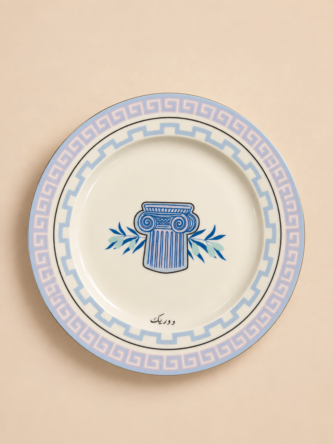 Doric Dessert Plates 4 Pcs