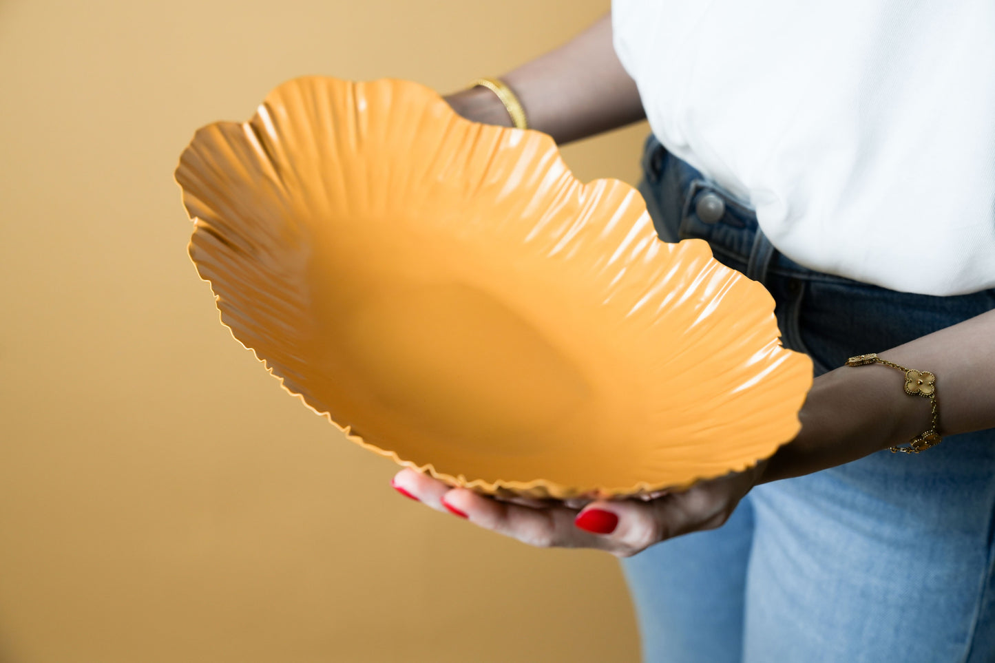 Paper Collection Oval Serving Platter