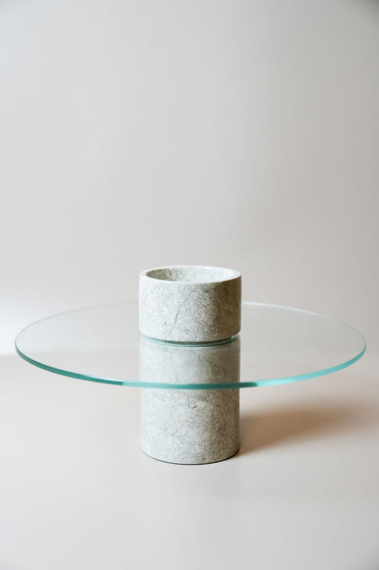 Monolith Stand in Marble