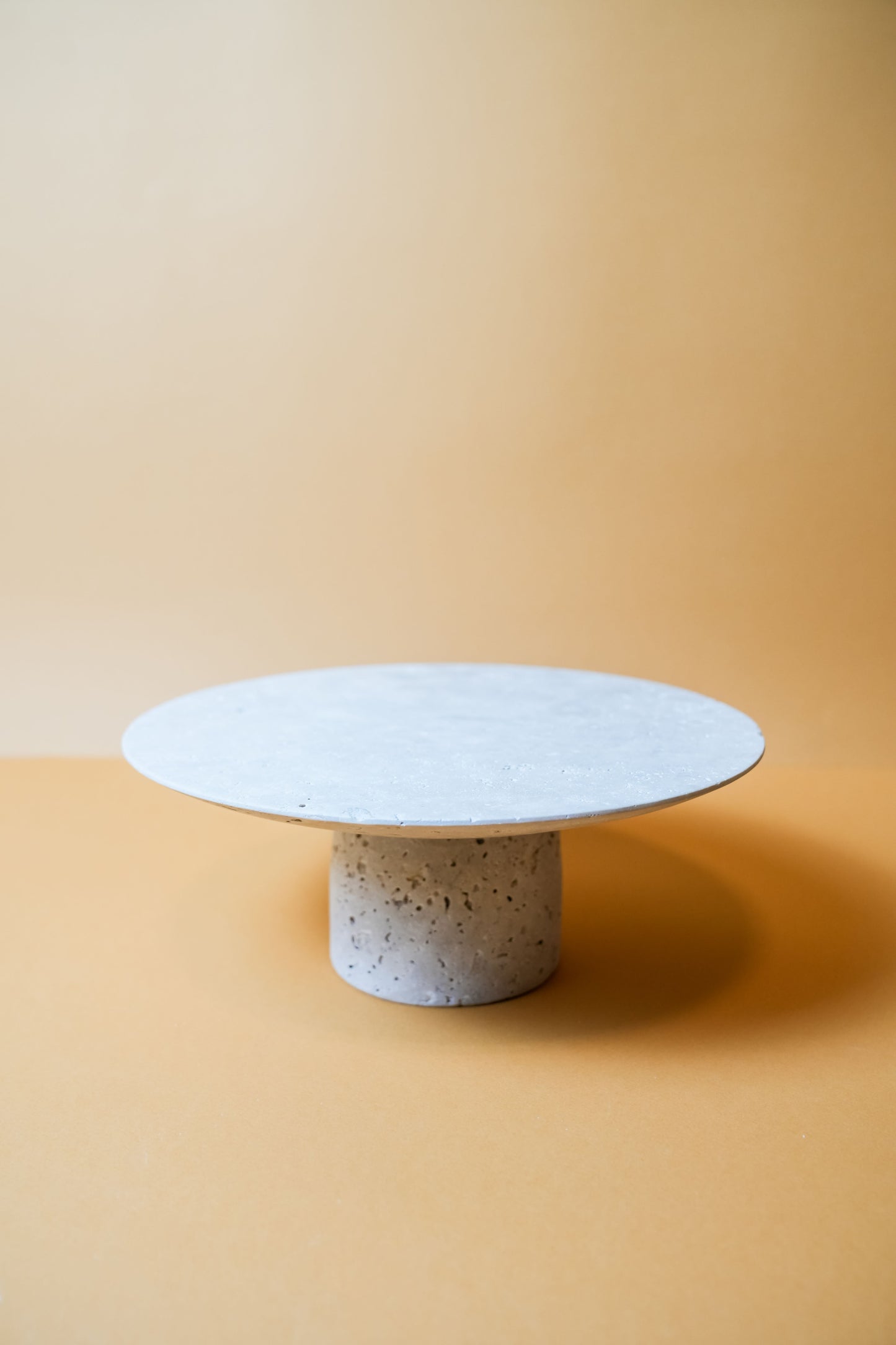 Travertine Cake Stand